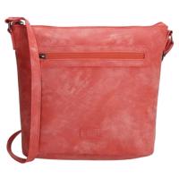 Červená prešívaná crossbody kabelka „Sunset“