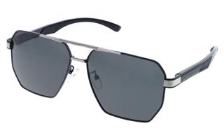 Pánske polarizačné okuliare Modern Man Black/Silver