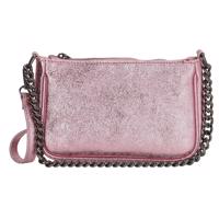 Ružová lakovaná luxusná crossbody kabelka „Majesty“