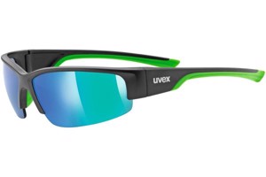 uvex sportstyle 215 Matte Black / Green S3 - M (69)